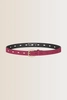 Leren riem met druppelperforaties