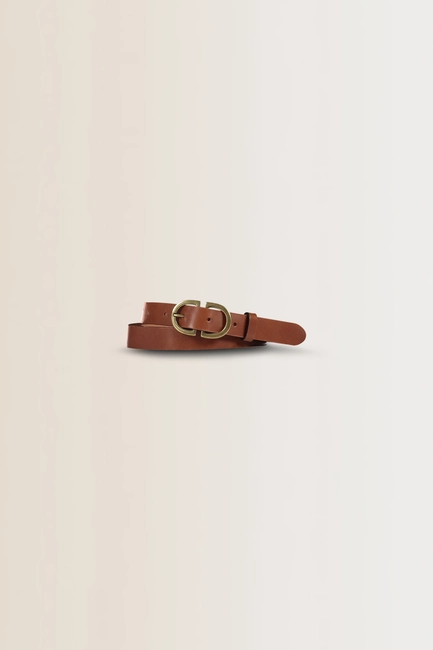 Leren riem
