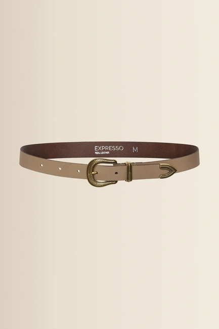 Leren western riem