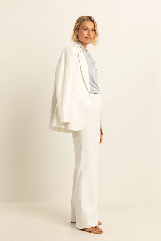 Linnen-mix broek