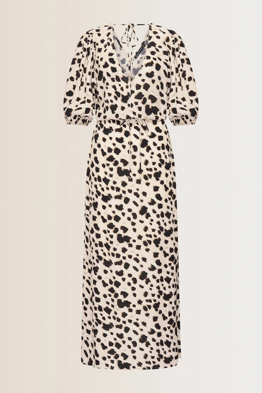 Luipaardprint jurk