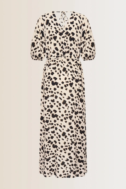 Luipaardprint jurk