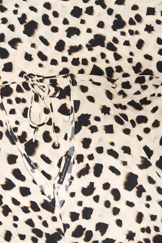 Luipaardprint jurk