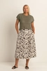 Luipaardprint rok