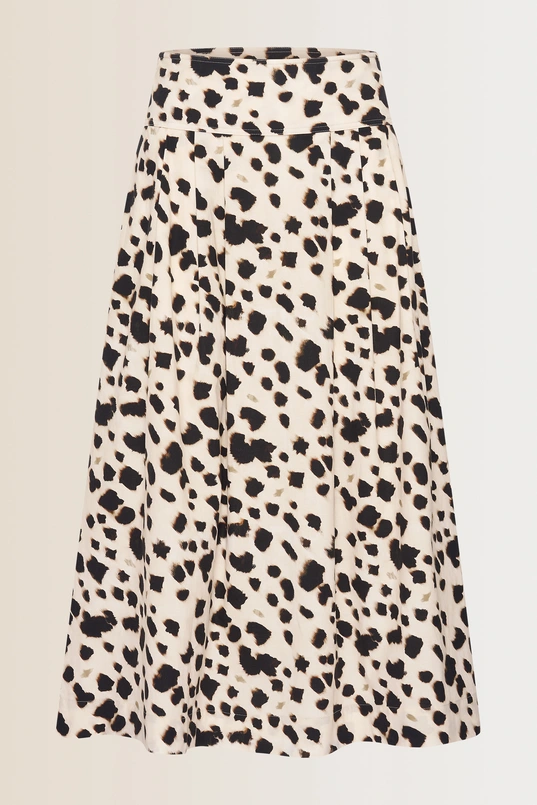 Luipaardprint rok