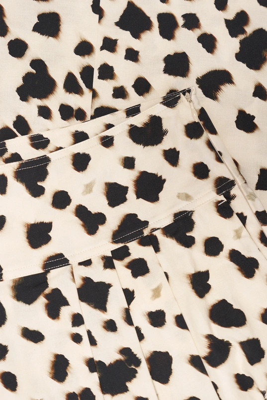 Luipaardprint rok