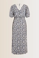 Maxi jurk met print