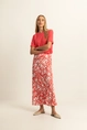 Maxi-rok met print