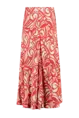 Maxi-rok met print