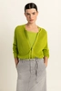 Mesh cardigan met rits
