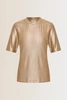 Metallic top