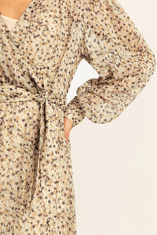 Midi jurk met print