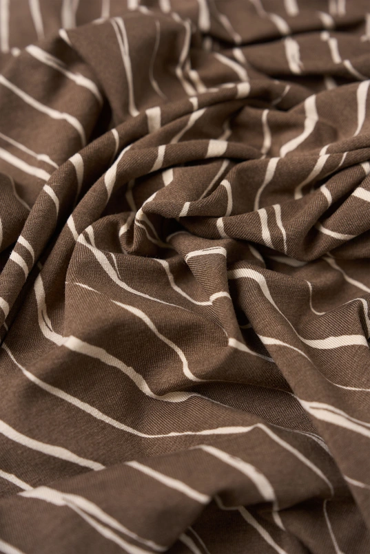 Midi-jurk met print
