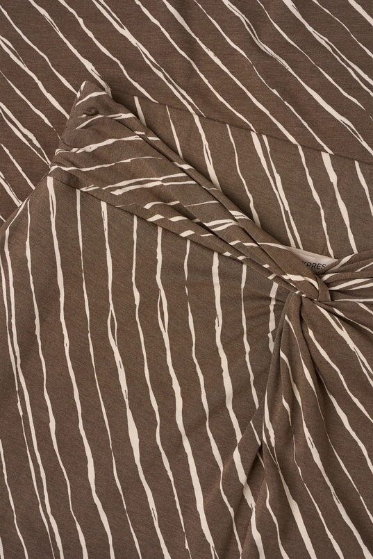 Midi-rok met split