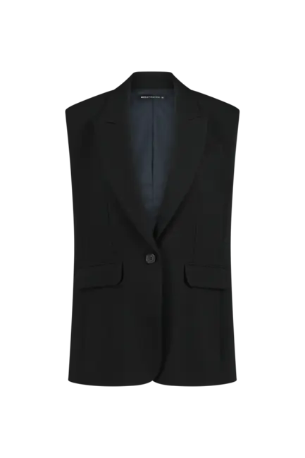 Mouwloze blazer