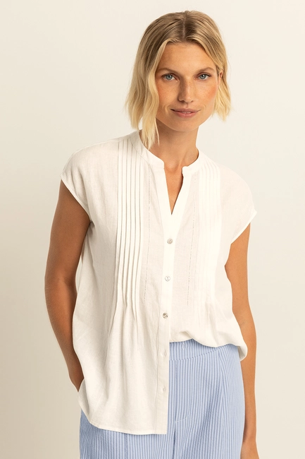 Mouwloze blouse