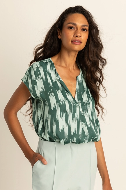 Mouwloze blouse