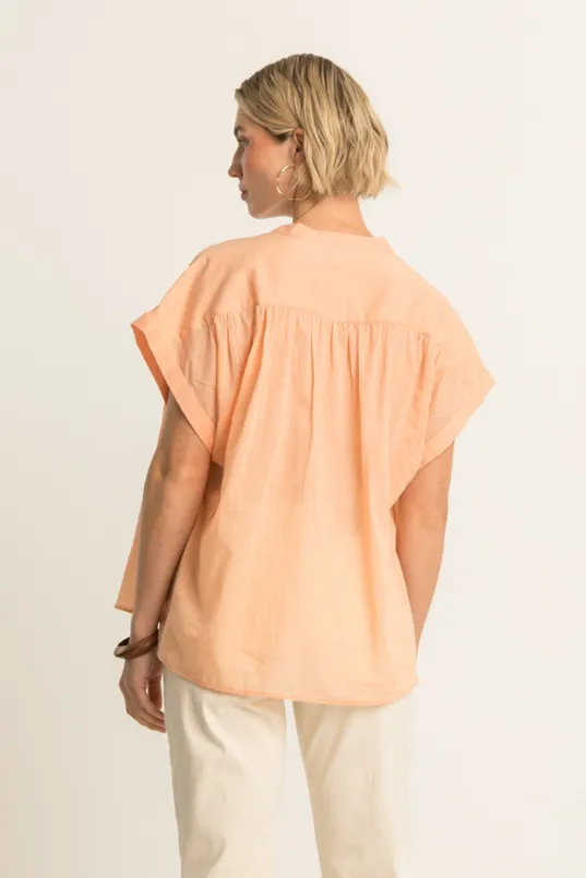 Mouwloze blouse