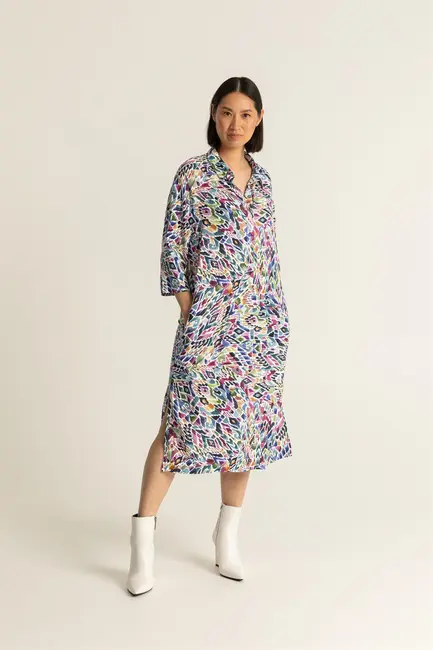 Multicolour print kleedje