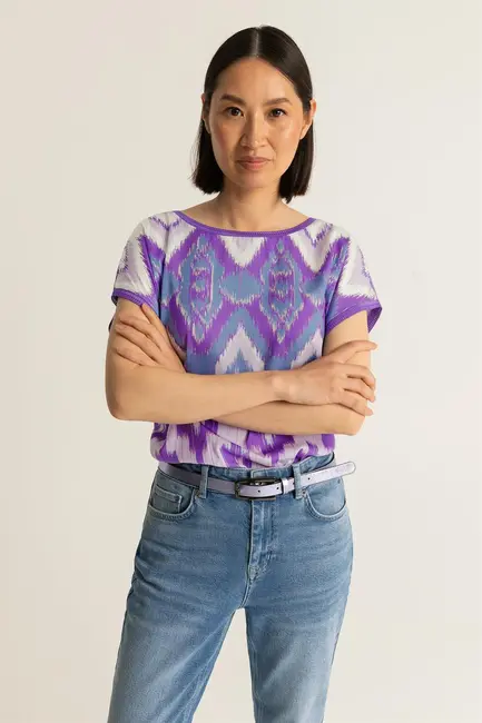 Multicolour print top