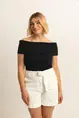 Off-shoulder top
