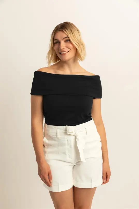 Off-shoulder top