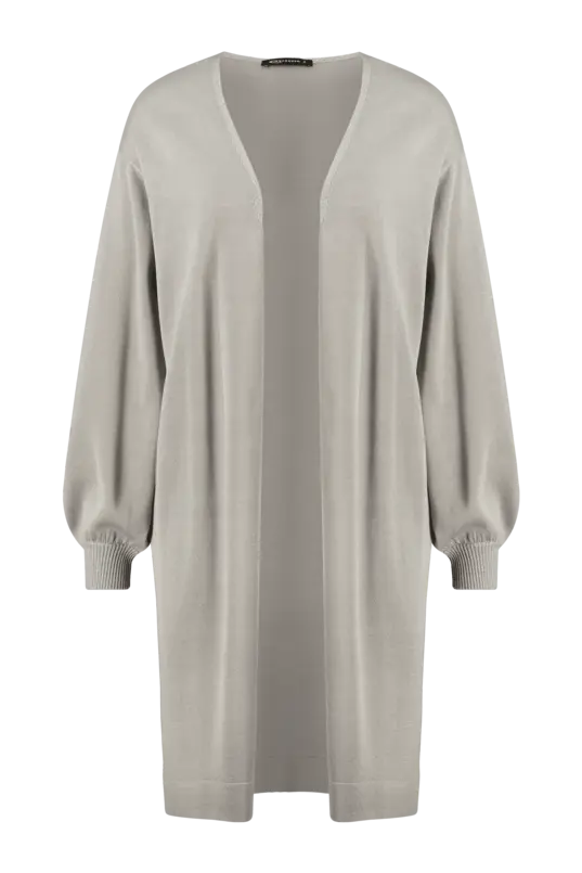Open cardigan met lurex