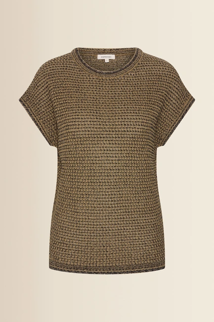 Opengebreide top
