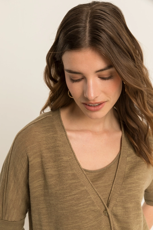 Oversized vest