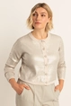 Pailletten cardigan