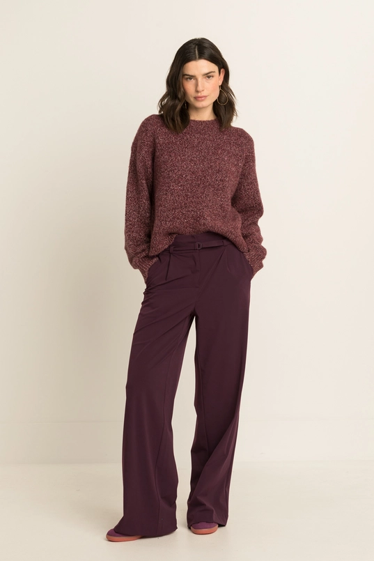 Pant travel wide leg
