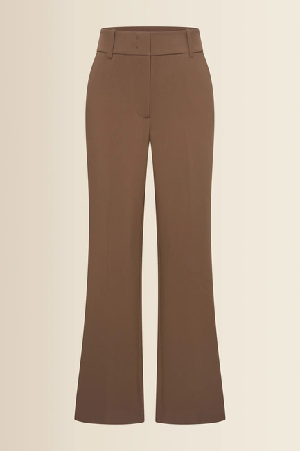 Pantalon met rechte pijp