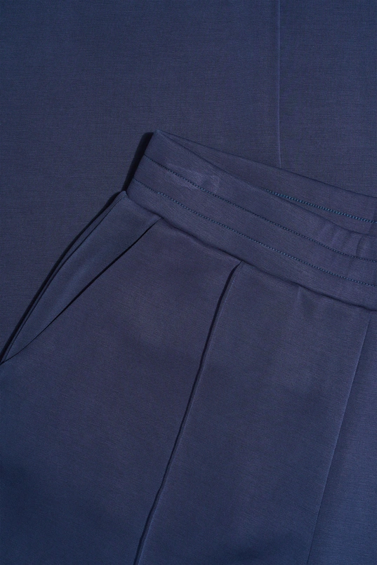 Pantalon met uitlopende pijpen