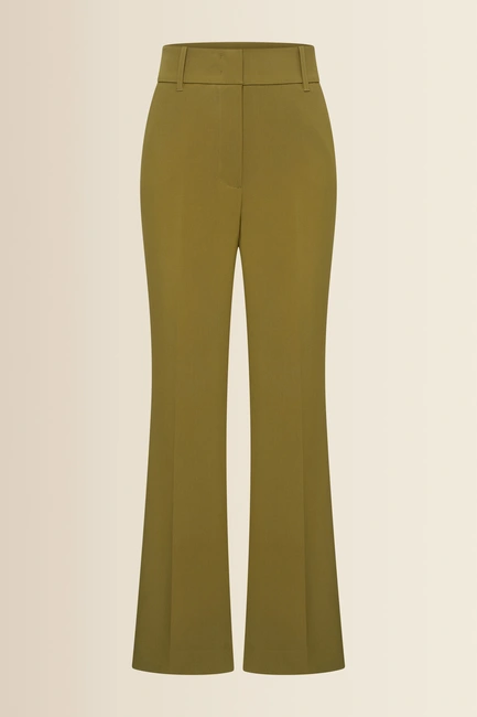 Pantalon met wijde pijpen
