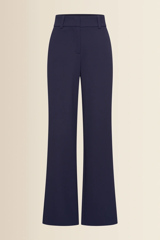 Pantalon met wijde pijpen