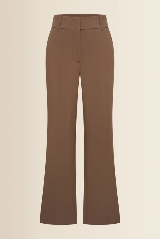 Pantalon met wijde pijpen