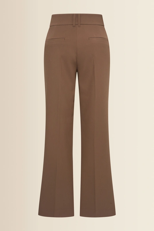 Pantalon met wijde pijpen