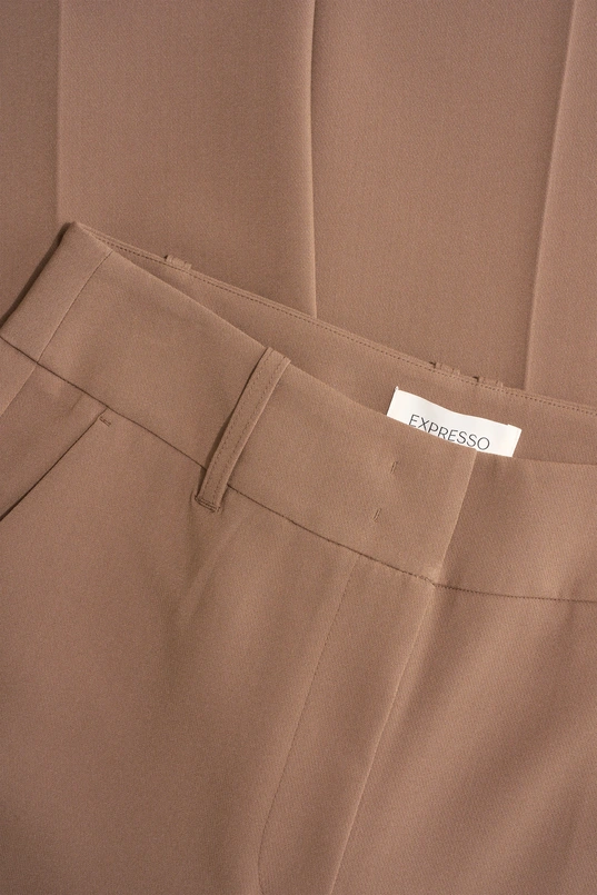 Pantalon met wijde pijpen