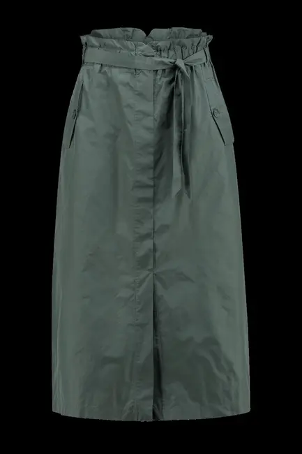 Paperbag midi-rok