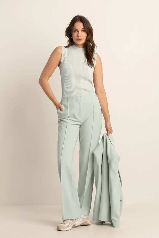 Pintuck pantalon