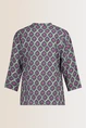 Printblouse met dessin