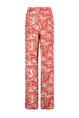 Pull-on broek met print