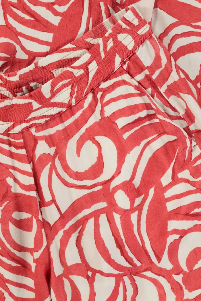 Pull-on broek met print