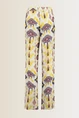 Pull-on broek multicolour print