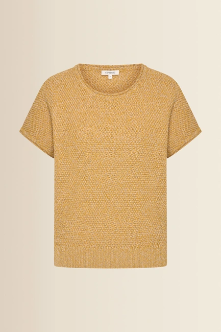 Pullover met metallic structuur