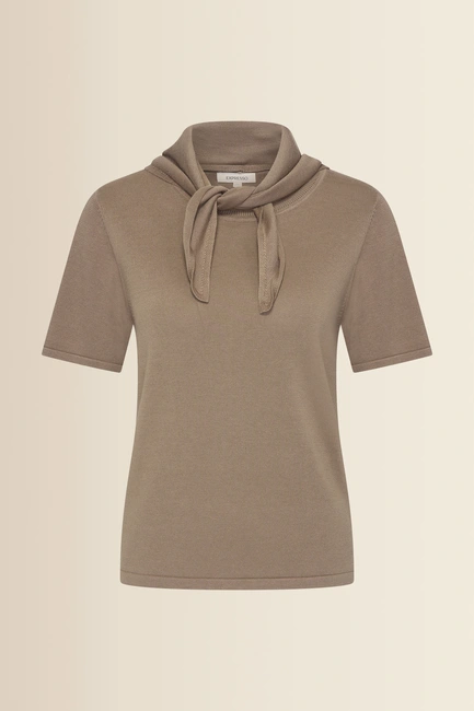 Pullover met sjaal