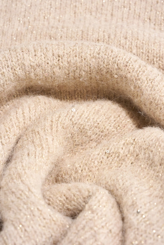 Pullover multicolor metallic