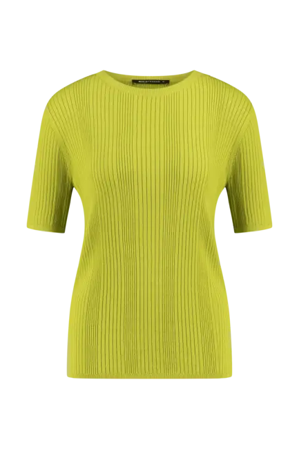 Ribgebreide top