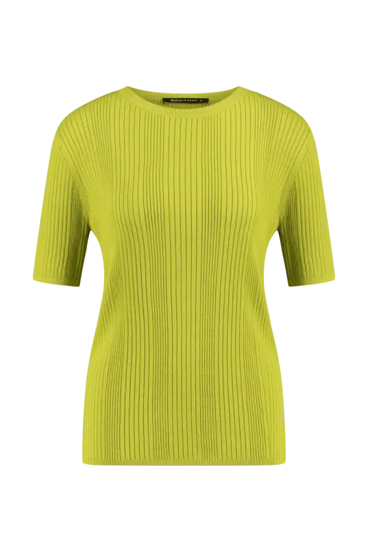 Ribgebreide top