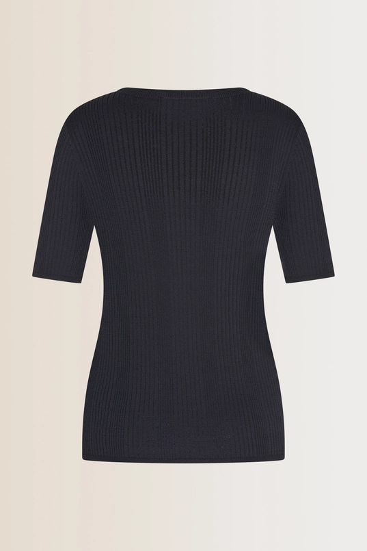 Ribgebreide top